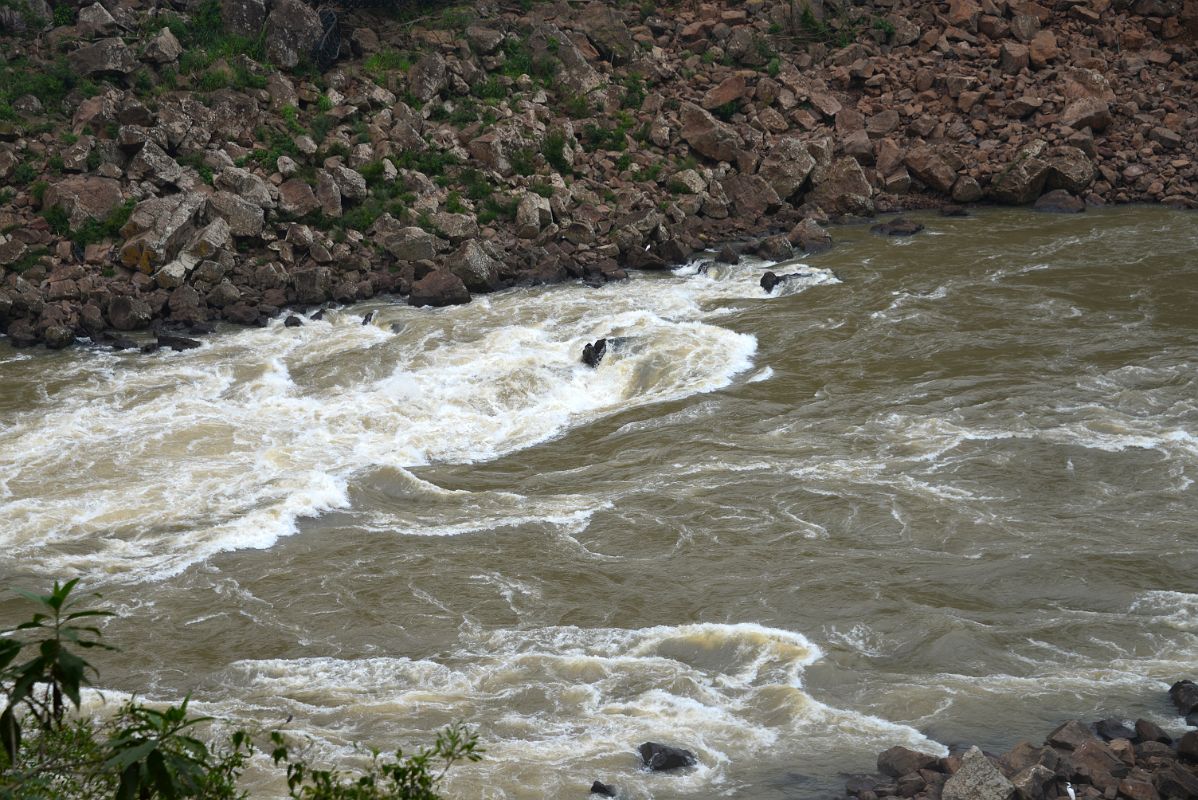 18 River Rapids Below Salto Alvar Nunez Waterfall On Paseo Inferior Lower Trail At Iguazu Falls Argentina